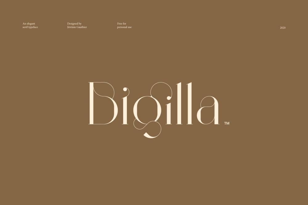 Bigilla - Free Font