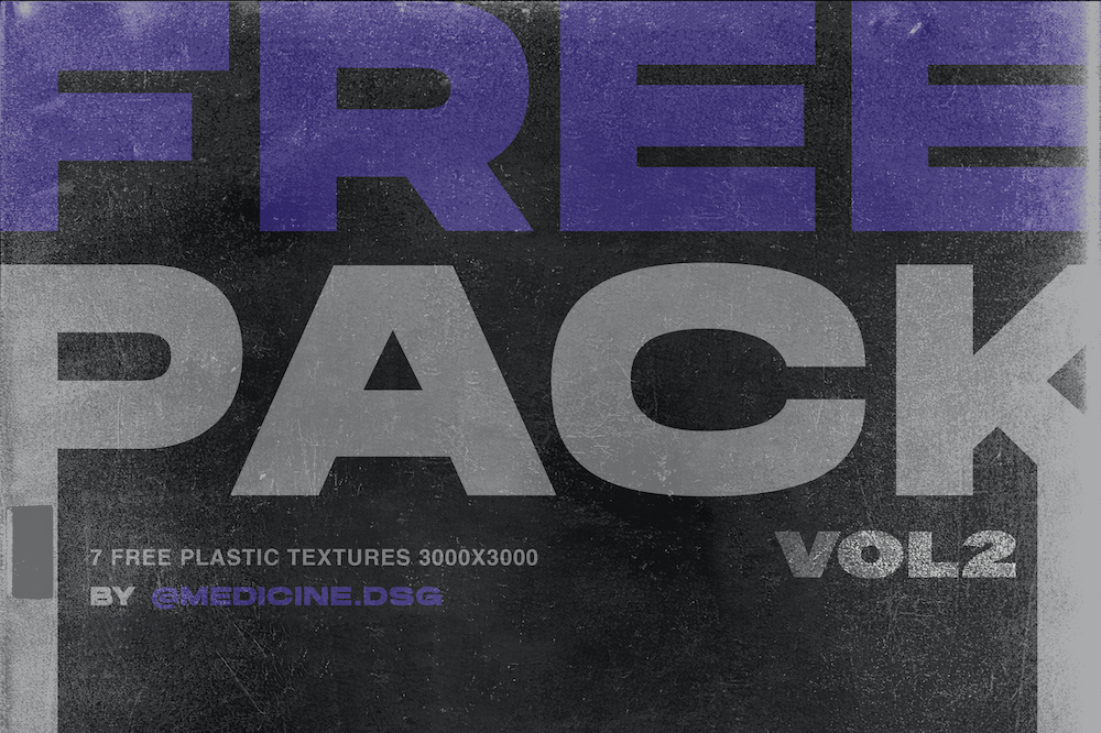 Free Plastic Texture Pack Vol. 2