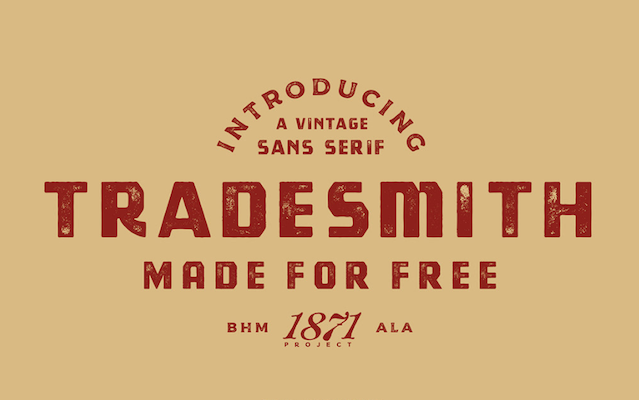 Tradesmith - Free Vintage Sans Serif