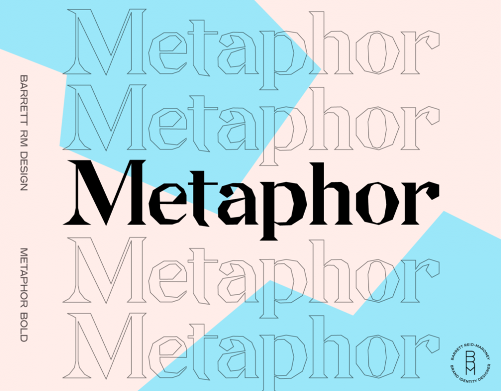 Metaphor - Free Chiseled Font