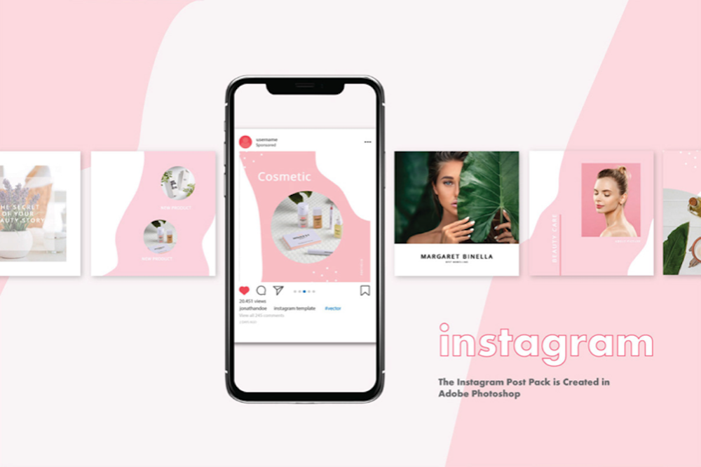 Free Cosmetic IG Templates