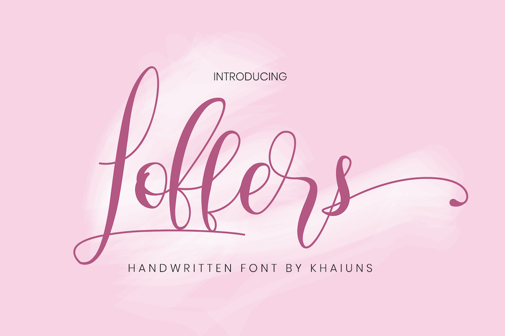 Loffers - Free Script Font
