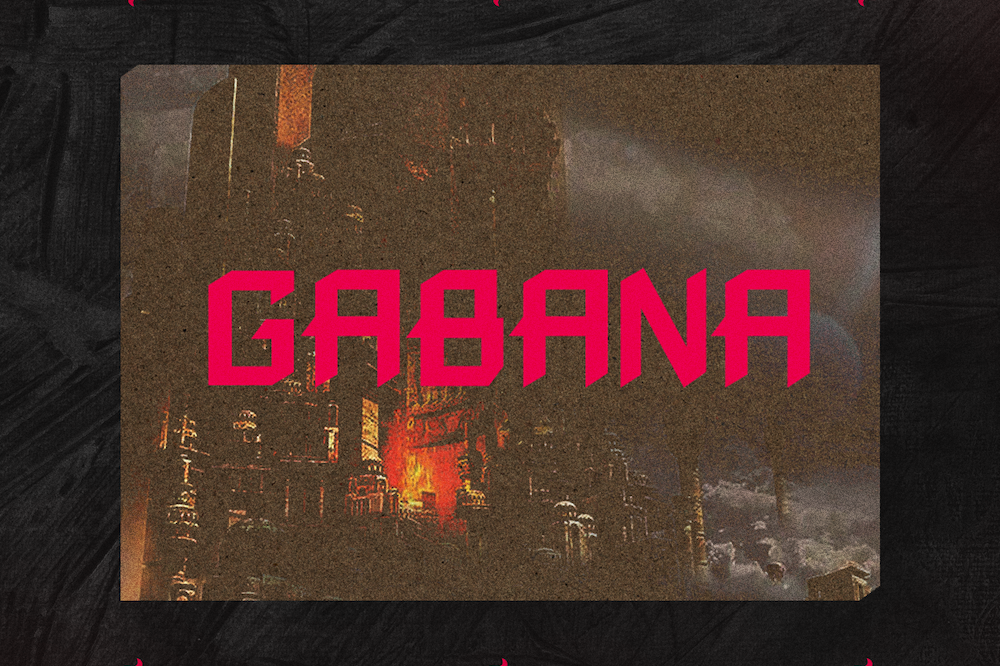 Gabana - Free 80's Font
