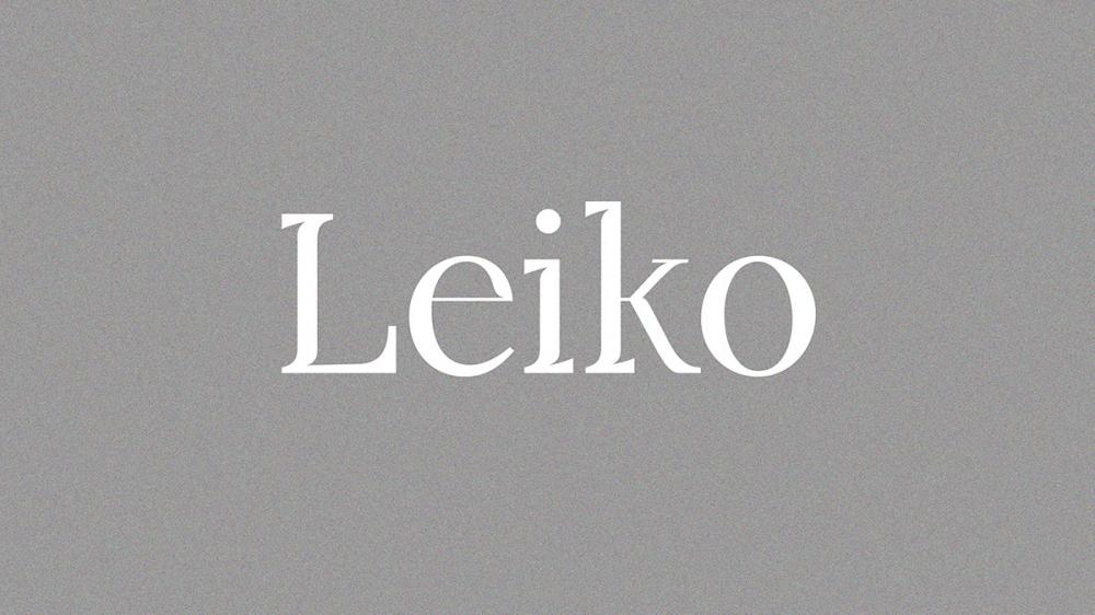 Leiko - Free Serif Font