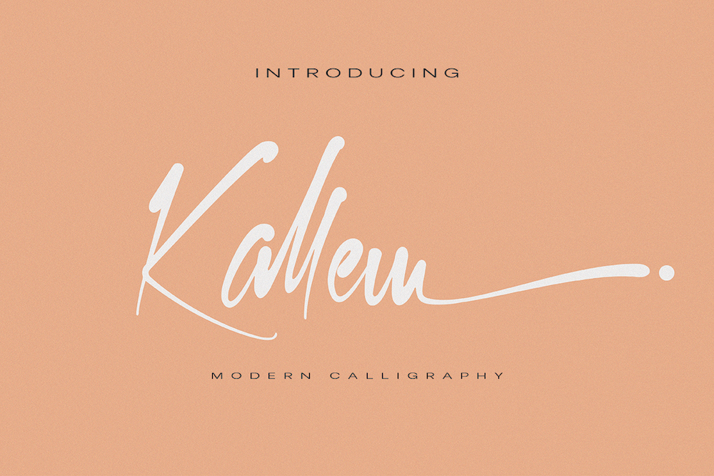 Kallem - Free Script Font