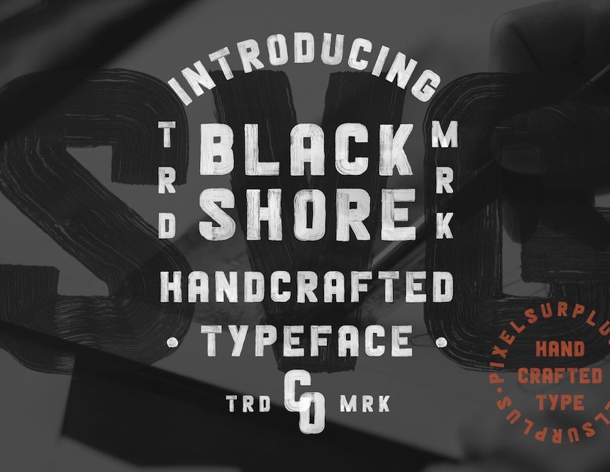 Blackshore SVG Free Font