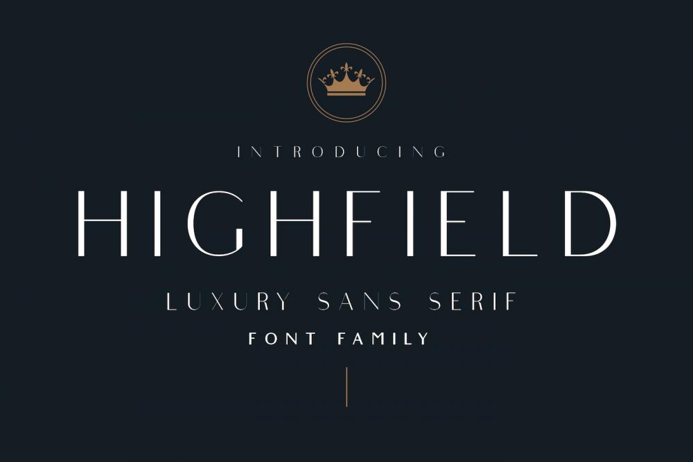 Highfield Free Font