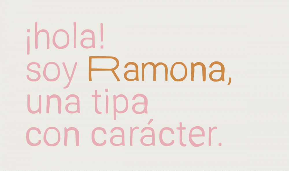 Ramona - Free Hand Drawn Display Font