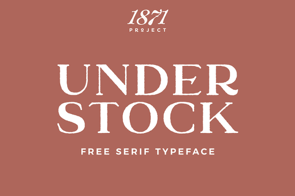 Understock Free Serif Font