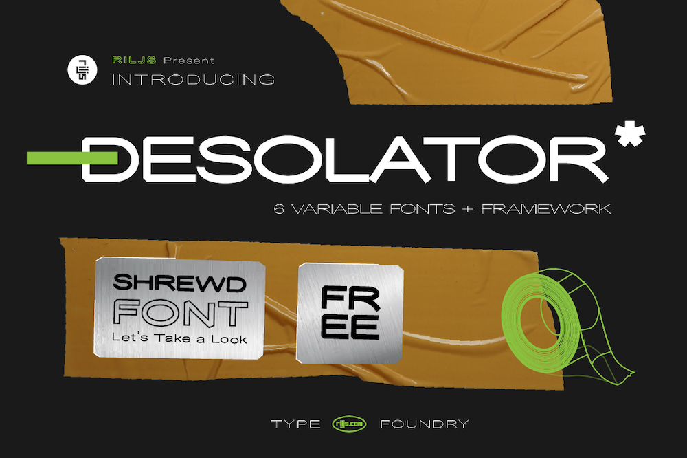 Desolator - Free Font