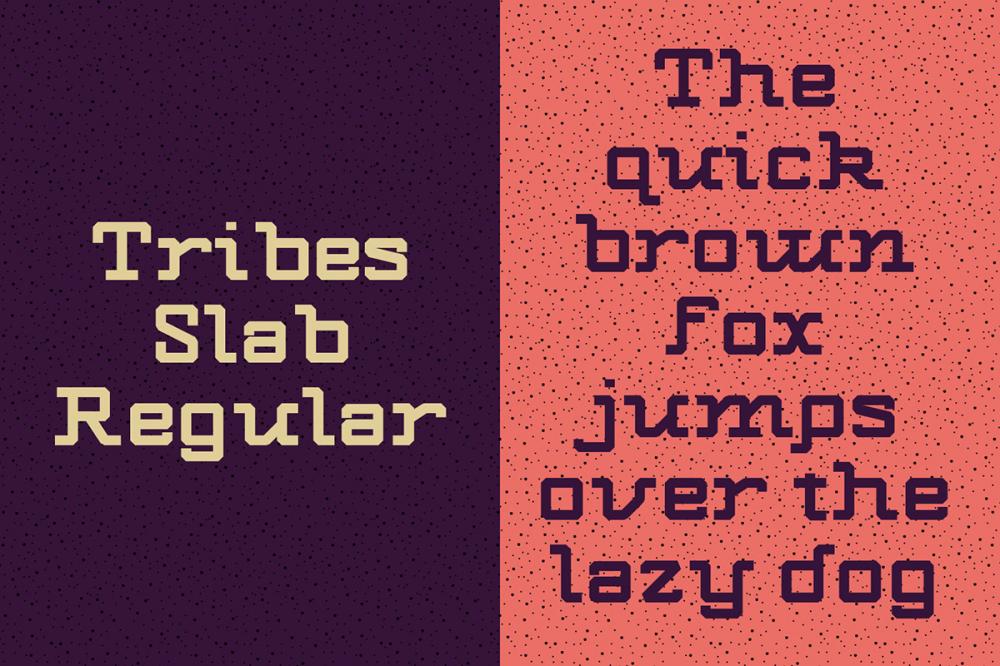 Tribes - Free Display Font